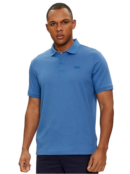 CALVIN KLEIN Slim cotton polo shirt CALVIN KLEIN | K10K111657C41